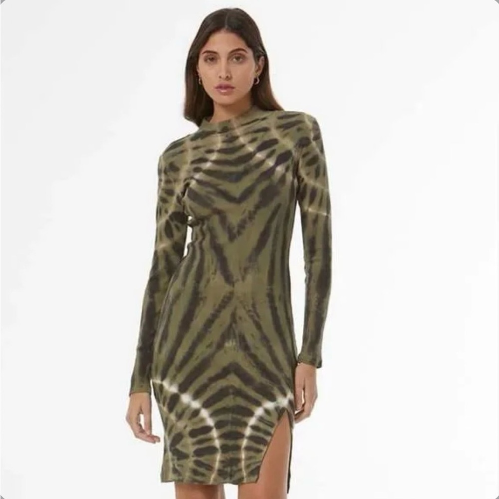 Young Fabulous & Broke Dei Dei Dress in Military Spin